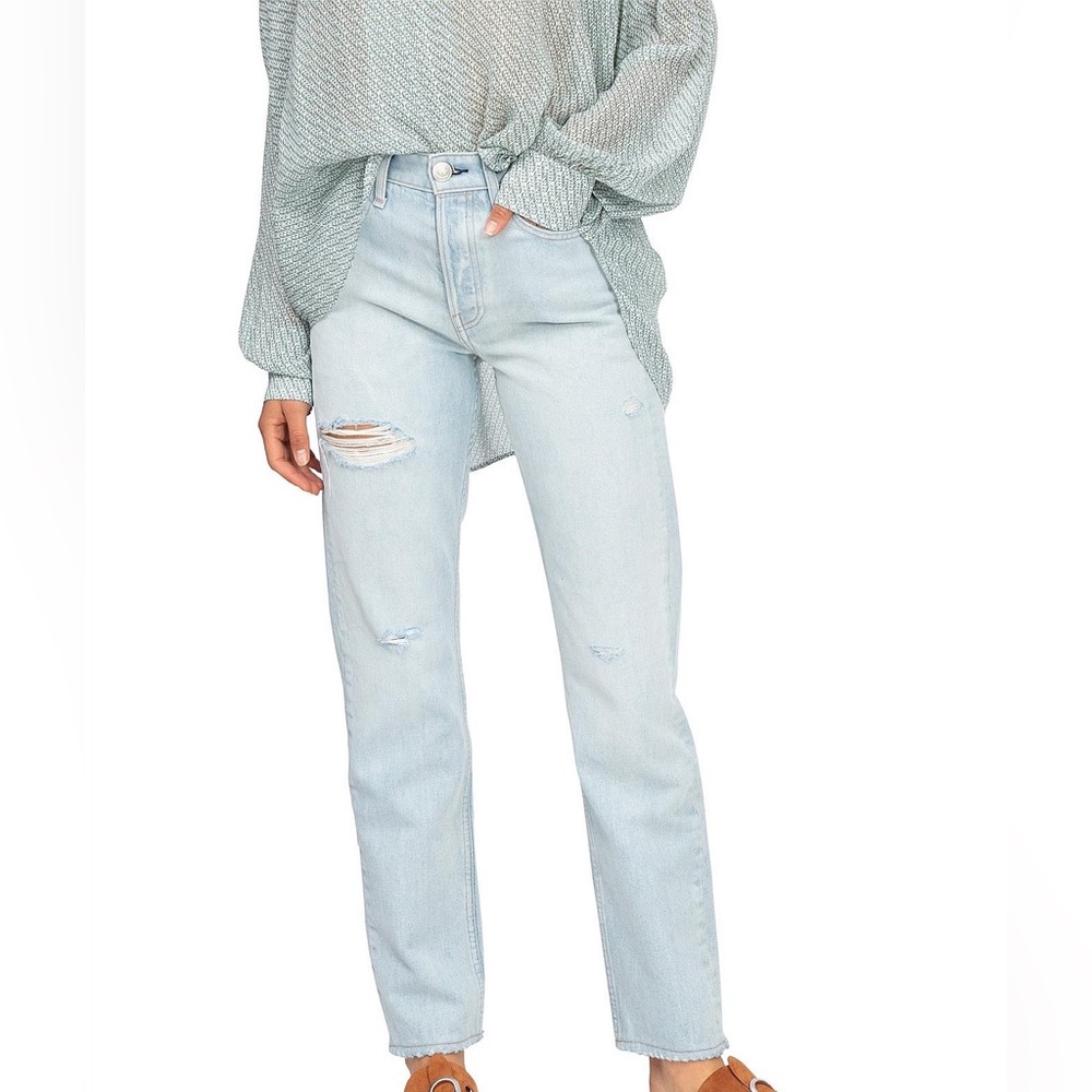 NEW Rag & Bone Maya High-Rise Slim - Raven